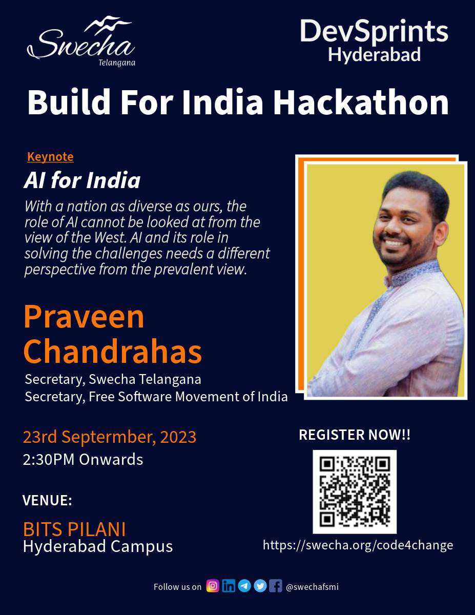 Keynote by Praveen Chandrahas